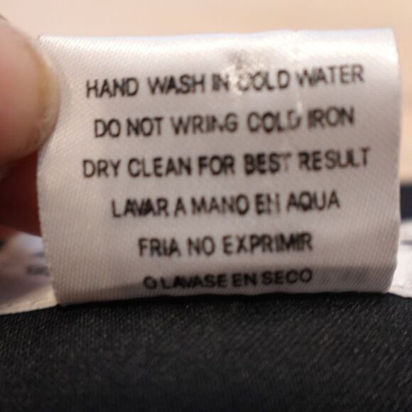 Zell Ucci Women OSFM Vest Cotton Button Up Beaded Adjustable Floral Brown VTG - Picture 6 of 8